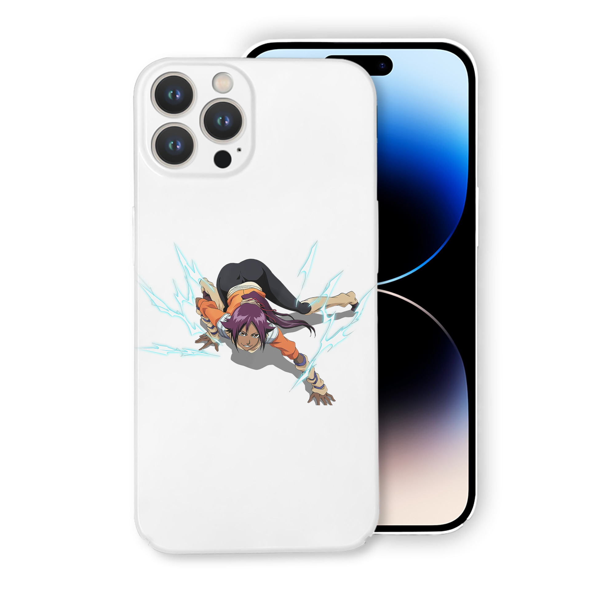 （画像用） ブリーチ 四楓院 夜一（しほういん よるいち） BLEACH Shihouin Yoruichi 【iPhone 14シリーズ対応】ハードケース